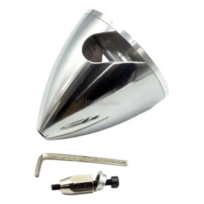2 Bladed Aluminum Spinner 2.5in 64mm for Nitro Glow Engine RC Model Airplane - Image 1 of 4