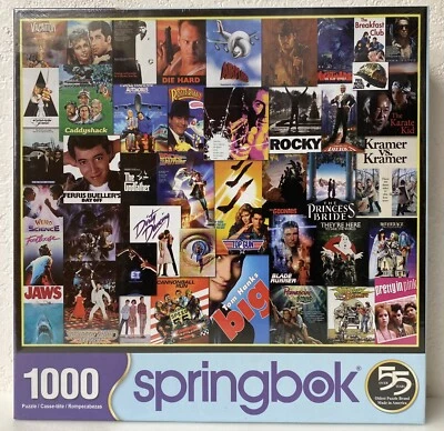 GOING TO THE MOVIES-Springbok Puzzle 1000 Piezas-Nuevo Precintado Foto 1 de 3