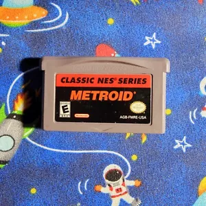 Metroid Classic Nes Series Nintendo Game Boy Advance GBA Tested Authentic Saves - Picture 1 of 2