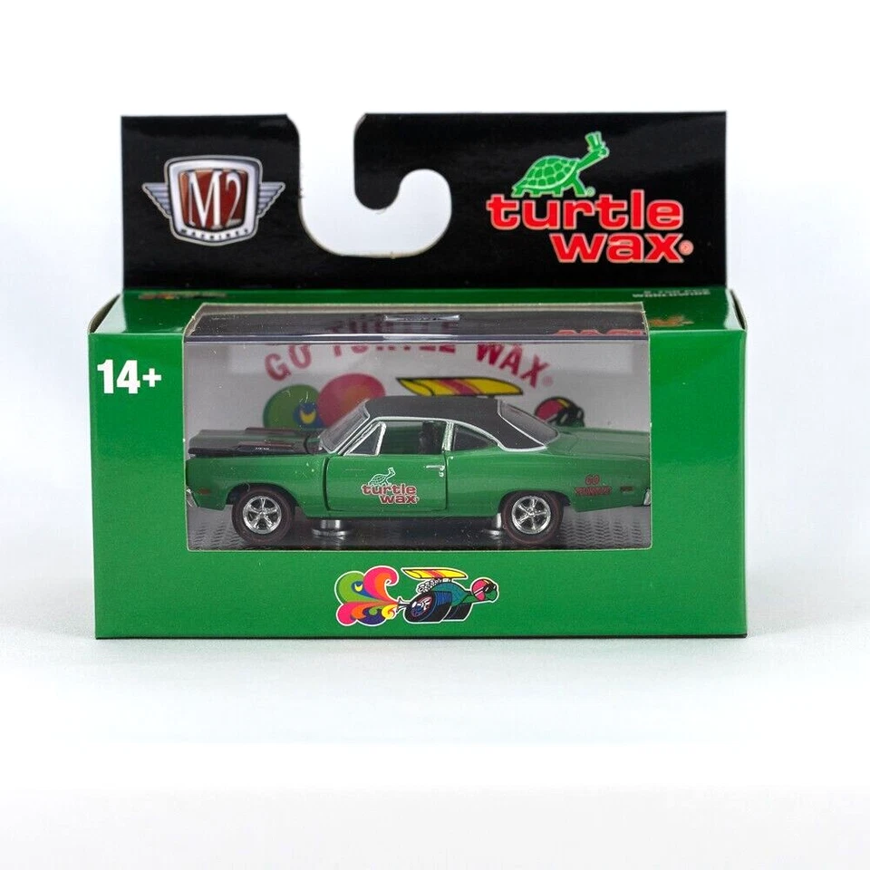 M2 Machines WMTS10 2019 Walmart Turtle Wax Complete Set of 6 W Sleeve