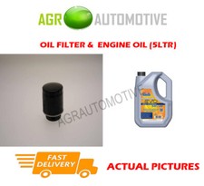 OEM PETROL OIL FILTER + VL 5W30 OIL FOR VOLKSWAGEN GOLF PLUS 1.4 160BHP 2008-10