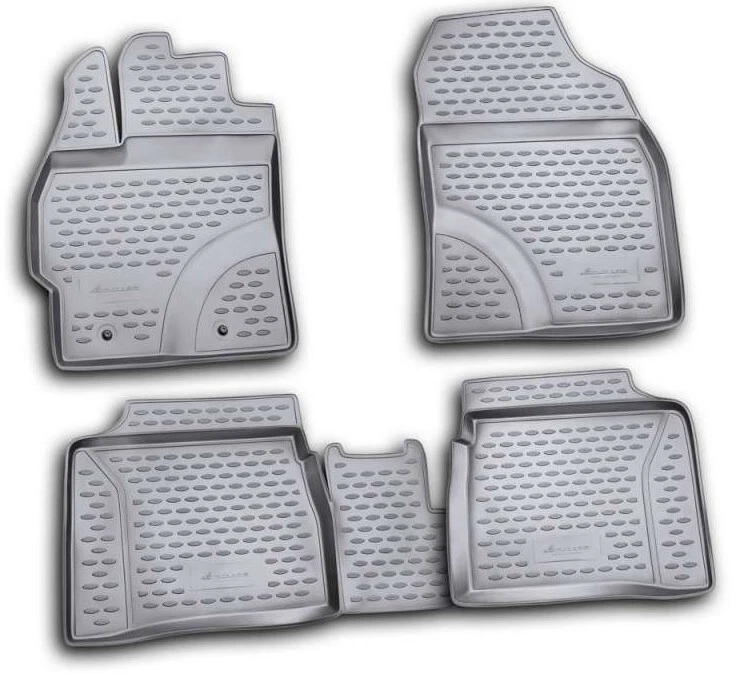 Alfombrillas 3D All Weather Custom Fit para Toyota Prius 2012-2018 - negras Foto 1 de 1