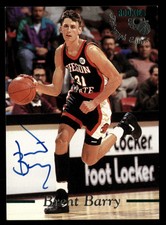 1995 Classic #NNO Brent Barry Rookie RC Card Auto