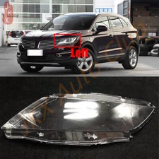 For Lincoln MKC 2015-2018 Left Front Headlight Clear Lens Cover + Seal Glue s