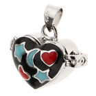 1pcs Love Heart Pet Urn Pendant Keepsake Memorial Craft Jewelry Accessory