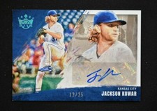 2022 Diamond Kings DK Signatures Auto Holo Blue #DKS-JK Jackson Kowar /25