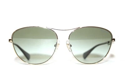 NEW RALPH LAUREN RA4126 9116/8E GOLD GREEN AUTHENTIC SUNGLASSES WOMEN 57-16-140 - Image 1 of 4