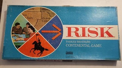1968 Risk Parker Brothers Continental Strategy Board Game Vintage - Image 1 of 4