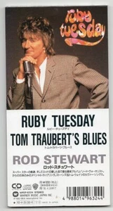 Rod Stewart CD-SINGLE JAPAN 3-Inch RUBY TUESDAY 2-track # WPDP-6324  near mint - Picture 1 of 3