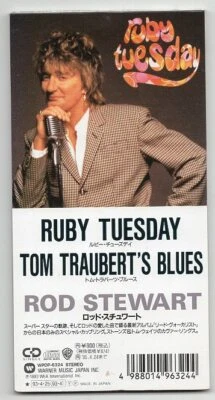 Rod Stewart CD-SINGLE JAPAN 3-Inch RUBY TUESDAY 2-track # WPDP-6324  near mint - Bild 1 von 3