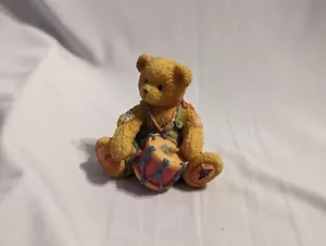 1994 Cherished Teddies "I'll Play My Drum For You" #912905 ohne Box - GEBRAUCHT - Bild 1 von 9