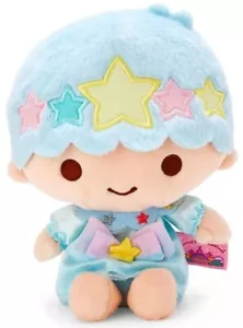 Sanrio Puroland kleine Zwillingssterne Kiki Plüschpuppe Kuscheltier blau neu 7" 18,5 cm - Bild 1 von 2