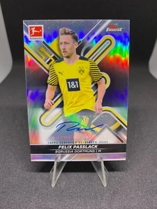Topps Finest Bundesliga 2021/22 Felix Passlack Auto - Bild 1 von 2