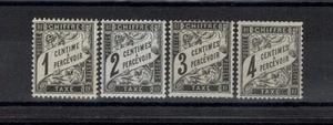 FRANCE YVERT TAXE 10-13 SCOTT POSTAGE DUE  J10-14 " DUVAL 4 STAMPS " MNH VF J058 - Picture 1 of 1