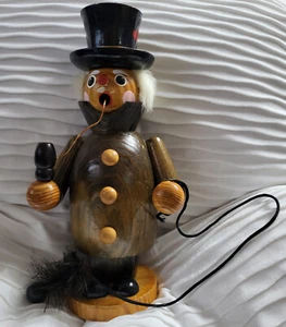 Räuchermännchen Schornsteinfeger Orginal Erzgebirge ca. 23 cm - Bild 1 von 7