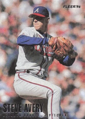 1996 Fleer #285 Steve Avery - Image 1 of 2