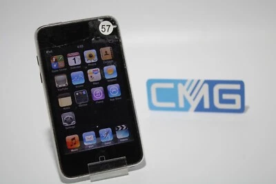 Apple iPod touch 3.Generation Schwarz 8GB 3G WLAN Displayrisse, funktionstüchtig - Bild 1 von 4