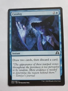 MTG Magic The Gathering Card Catalog Instant Blue Hour Of Devastation 2016 - Picture 1 of 2