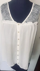 Signature Studio Contemporary Style Size X-Large Ivory Top - Picture 1 of 4