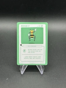Pokederp 2 1st Edition Beeboy - Beedrill 13/38 Custom Derpy Card - Picture 1 of 2