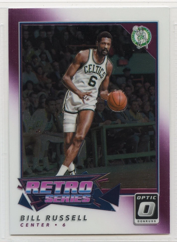 2017-18 Donruss Optic Retro Series - #3 - Bill Russell - Boston Celtics - Image 1 of 1