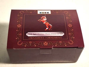 Trail of Painted Ponies CANDY APPLE CHRISTMAS Ornament NEW! 6013842D Enesco - Bild 1 von 4