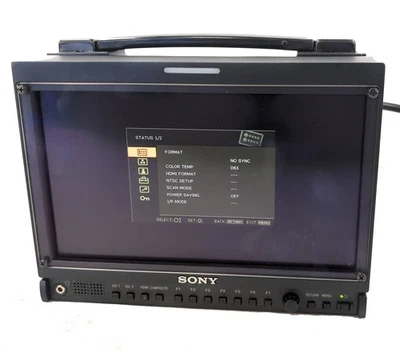 Sony LMD-941W 9" LCD Monitor 3G / HD / SD-SDI & HDMI w/ AC-941W AC Adaptor - Image 1 of 4