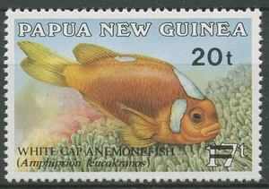 Papua Neuguinea 1989 Anemonenfisch neuer Wertaufdruck 592 postfrisch - Picture 1 of 1