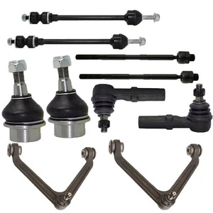 10pcs 4WD Front Upper Control Arm w/Ball Joints Tie Rod End For Dodge Ram 1500 - Picture 1 of 6