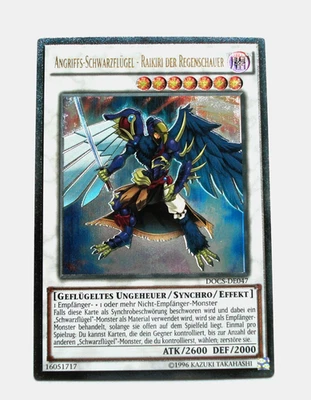 Angriffs-Schwarzflügel - Raikiri der Regenschauer Ultimate Rare DOCS-DE047 NM - Bild 1 von 4
