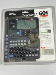 Vintage Royal PA601 256kb Memory PDA Personal Organizer Assistant - New - Photo 1 sur 8