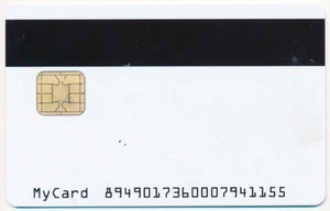 SERVICE TEST BANK CARD - Picture 1 of 2