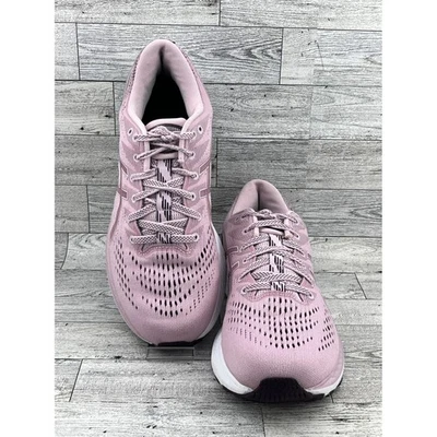 Zapatos para correr ASICS Gel Nimbus 24 para mujer rosa talla 9 anchos Foto 1 de 4