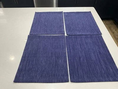 Aspen/Cotton Placemat/Indigo 4 Of Them - Image 1 of 3