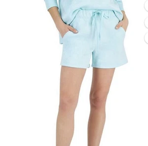 New Ideology Off Duty Women’s Jogging Shorts Size Large Blue BNWD - Picture 1 of 8