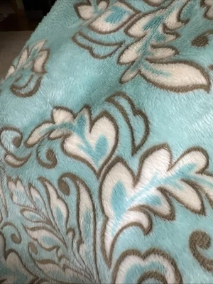 Minky, Minkee 30” Square For Baby Blanket Plush Fabric By Benartex - Image 1 of 4