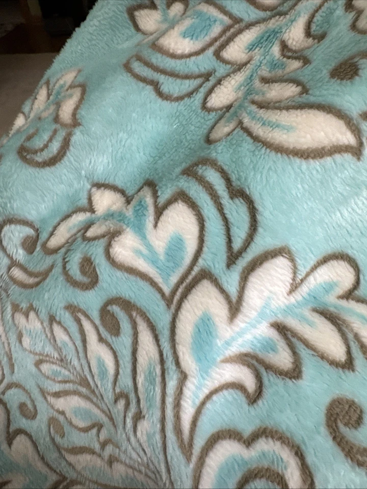 Minky, Minkee 30” Square For Baby Blanket Plush Fabric By Benartex - Image 1 of 4