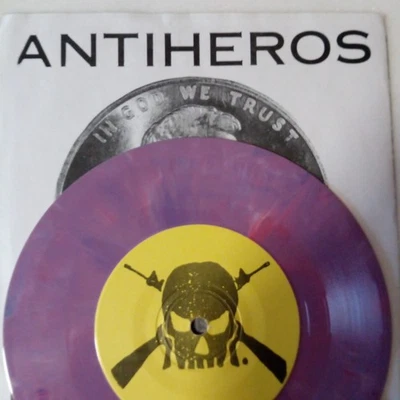 ANTIHEROS + Election Day + Vinyl (purple) 7" G.M.M. Records RoR isd Oi! - Bild 1 von 4