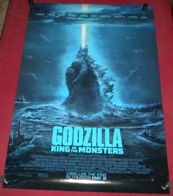 Godzilla King Of The Monsters Filmposter 27x40 D/S Kyle Chandler Vera Farmiga - Bild 1 von 3