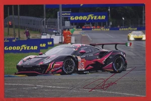FOTO 15x23 cm signiert Rahel Frey IRON DAMES FERRARI 488 GTE #85 WEC LE MANS 2021 - Bild 1 von 2
