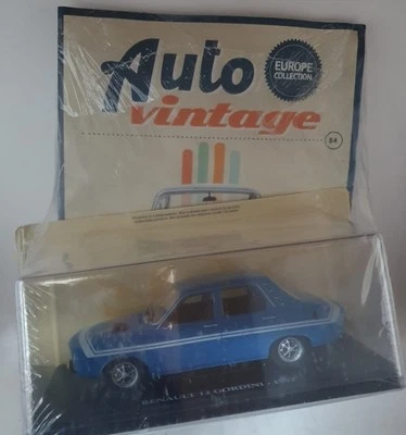 Auto Vintage Europe Coll. 1:24 "Renault 12 Gordini 1972" Nuova - Immagine 1 di 2