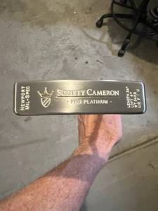SCOTTY CAMERON Pro Platinum NEWPORT Mil-Spec Putter TITLEIST- RH - Picture 1 of 8
