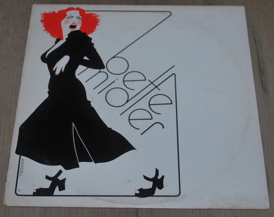 Bette Midler–Bette Midler (Self-Titled)–1973 Atlantic–SD7270 Vinyl Record LP - Image 1 of 3