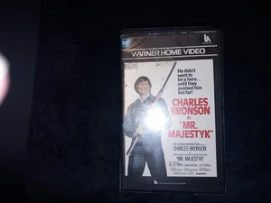 Mr. Majestyk Charles Bronson VHS Video Tape PAL Original warner big squashy box - Picture 1 of 7