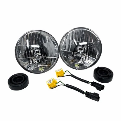 KC HiLites 42302 Headlight Conversion Kit Fits 07-18 Wrangler (JK) - Image 1 of 4