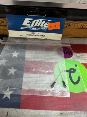 E-flute / Blade EFLH2218 Servo Pushrod Set for: BMCX - Image 1 of 3