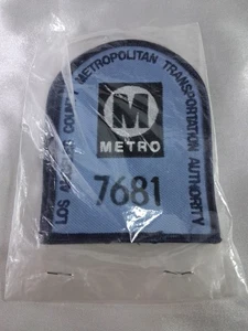 Vintage Los Angeles County Metropolitan Transportation Authority Patches 2 Total - Picture 1 of 3
