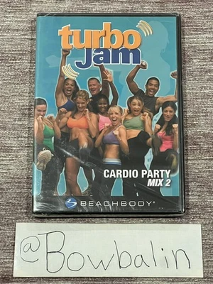 Turbo Jam Cardio Party Mix 2 (DVD , 2005 BeachBody) Brand New & Factory Sealed ! Foto 1 de 3