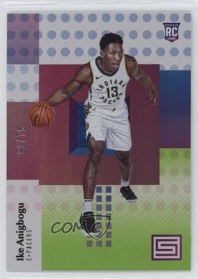 2017-18 Panini Status Rookies Green /75 Ike Anigbogu #133 Rookie RC - Image 1 of 2