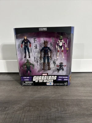 Toys R Us Marvel Legends Guardianes de la Galaxia paquete de 5 figuras de Hasbro (2016) Foto 1 de 4